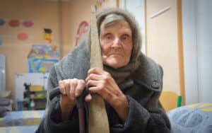 98-year-old in Ukraine escapes Russian troops by walking for miles