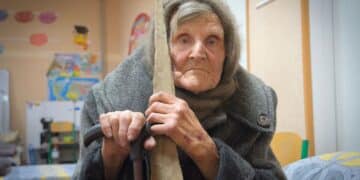 98-year-old in Ukraine escapes Russian troops by walking for miles