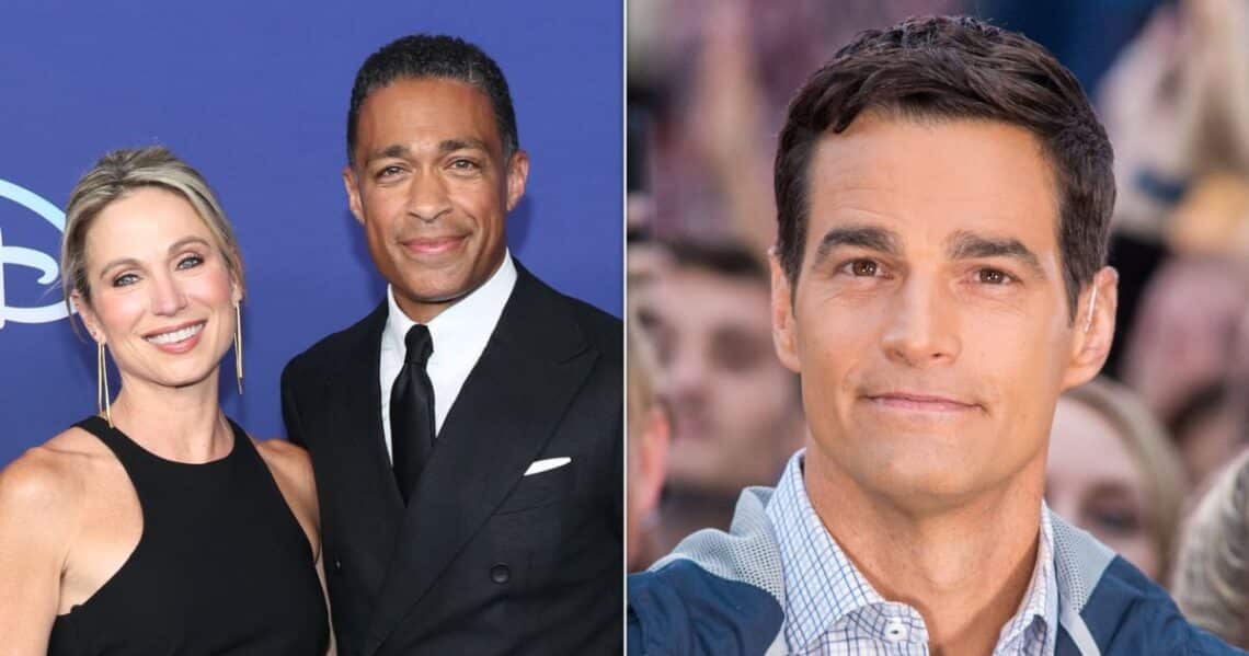 Amy Robach, T.J. Holmes React To Former Colleague Rob Marciano's ABC News Firing