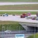 Climate activists glue themselves to runway at Munich airport in Germany