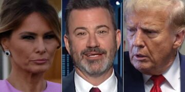 Jimmy Kimmel Reveals How Melania Could Troll Trump Into Jail