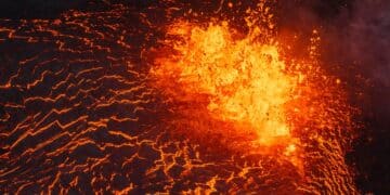 Lava Continues Flowing From Iceland Volcano After Eruption