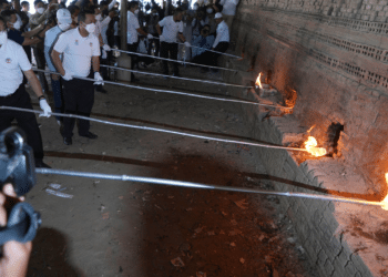 Cambodian authorities burn $70M of seized illegal drugs in major crackdown