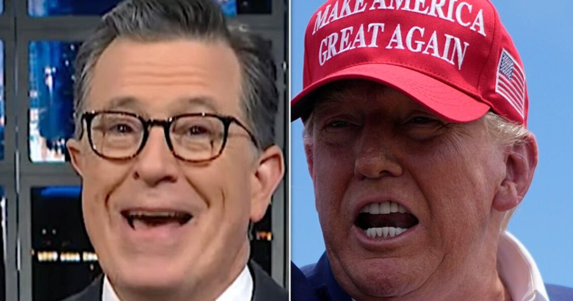 Colbert Hits Trump With Devastating Observation About Melania Colbert Hits Trump With Devastating Observation About Melania