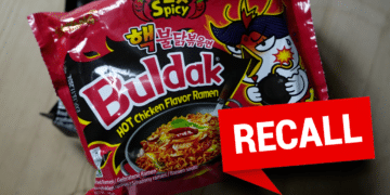 Country’s food police recall various types of instant noodles for being too spicy