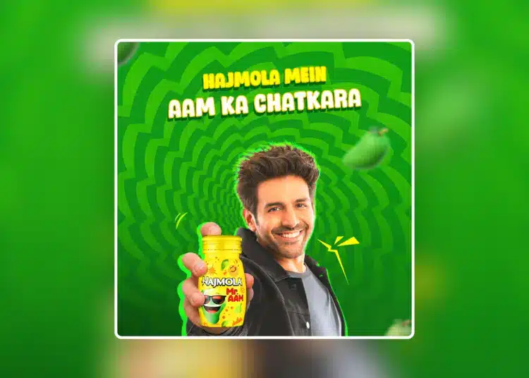 Dabur Launches A Quirky Campaign Featuring Kartik Aaryan To Promote Hajmola’s New Variant- Mr. Aam