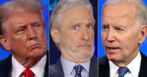 Jon Stewart Goes Ballistic After Trump-Biden Debate