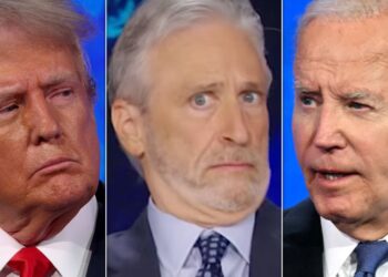 Jon Stewart Goes Ballistic After Trump-Biden Debate