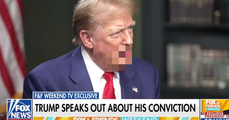 ‘Kimmel’ Censors Trump’s Fox News Interview To Hilariously Filthy Effect