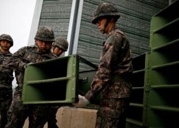 North Korea is installing loudspeakers along border, South Korea says