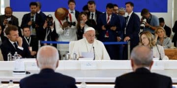 Pope Francis delivers first-ever papal address to G-7, urges ethics in AI use