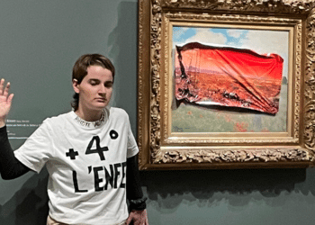 Radical climate activist vandalizes famous painting in Paris