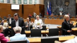 Slovenia becomes latest European country to recognize a Palestinian state after a parliamentary vote Slovenia becomes latest European country to recognize a Palestinian state after a parliamentary vote