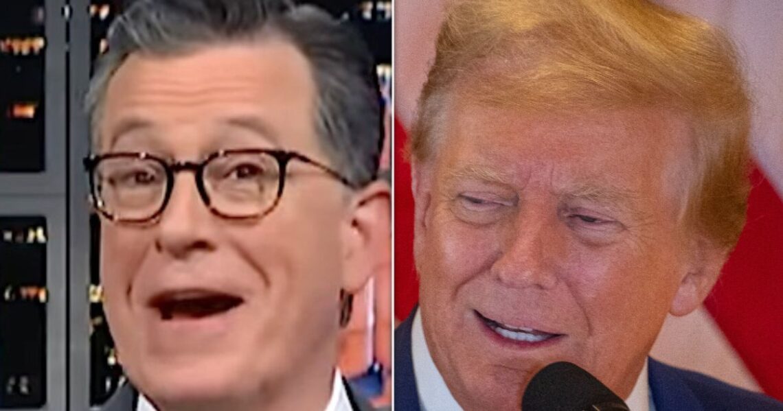 Stephen Colbert Audience Goes Wild With Brutal Message For Trump