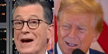 Stephen Colbert Audience Goes Wild With Brutal Message For Trump