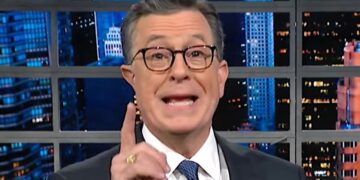 Stephen Colbert Spots Embarrassing Mistake By Pro-Trump Group