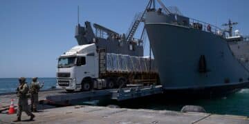 US removes Gaza aid pier due to weather and may not put it back, officials say