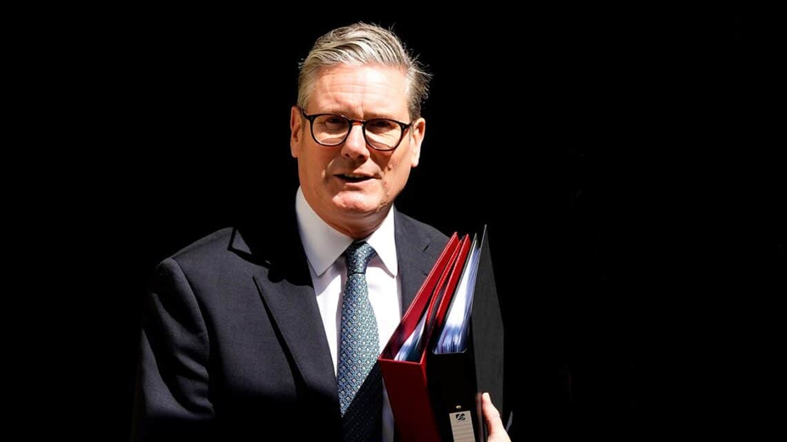 Britain's New Prime Minister Keir Starmer Faces His First House Of Commons Grilling From Lawmakers