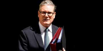 Britain's New Prime Minister Keir Starmer Faces His First House Of Commons Grilling From Lawmakers