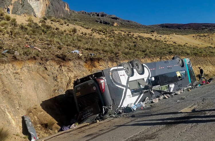 Bus Crash In Peru Kills 25 In Mountain Region, Investigation Ongoing