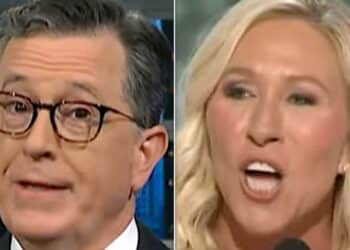 Colbert Nails ‘Chilling’ Part Of Marjorie Taylor Greene Speech