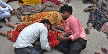 Death toll climbs to 116 in religious gathering stampede in India