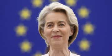 European Commission President Ursula Von Der Leyen Makes Final Bid For Second Term Before Vote