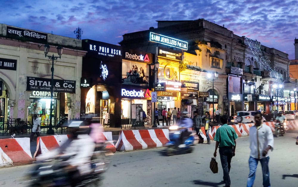 5 Most Popular Shopping Streets In India