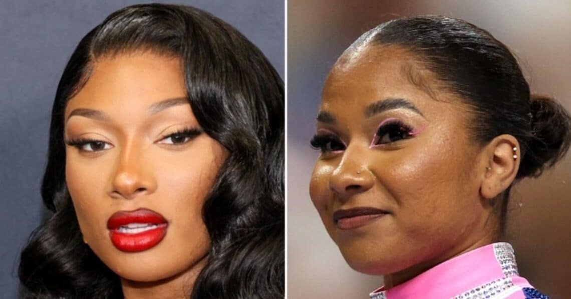 Megan Thee Stallion Sent Jordan Chiles The Best Gift Note For Making The ‘AHH-Lympics’