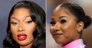 Megan Thee Stallion Sent Jordan Chiles The Best Gift Note For Making The ‘AHH-Lympics’