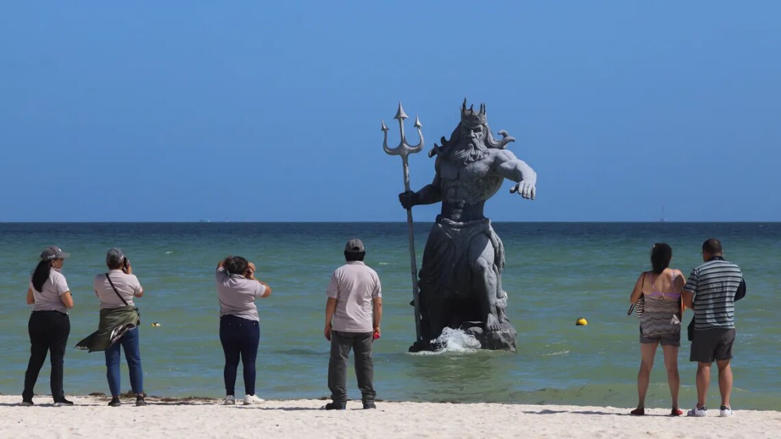 Mexico 'Cancels' Statue Of Greek God Poseidon After Complaint From Maya Groups
