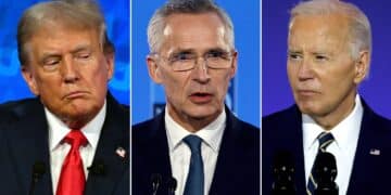 Nato's Jens Stoltenberg Sidesteps Biden, Trump Spat, Champions Nations Hitting Spending Targets