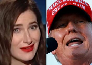‘Kimmel’ Guesr Host Kathryn Hahn Has Damning Trump Comparison