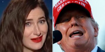 ‘Kimmel’ Guesr Host Kathryn Hahn Has Damning Trump Comparison