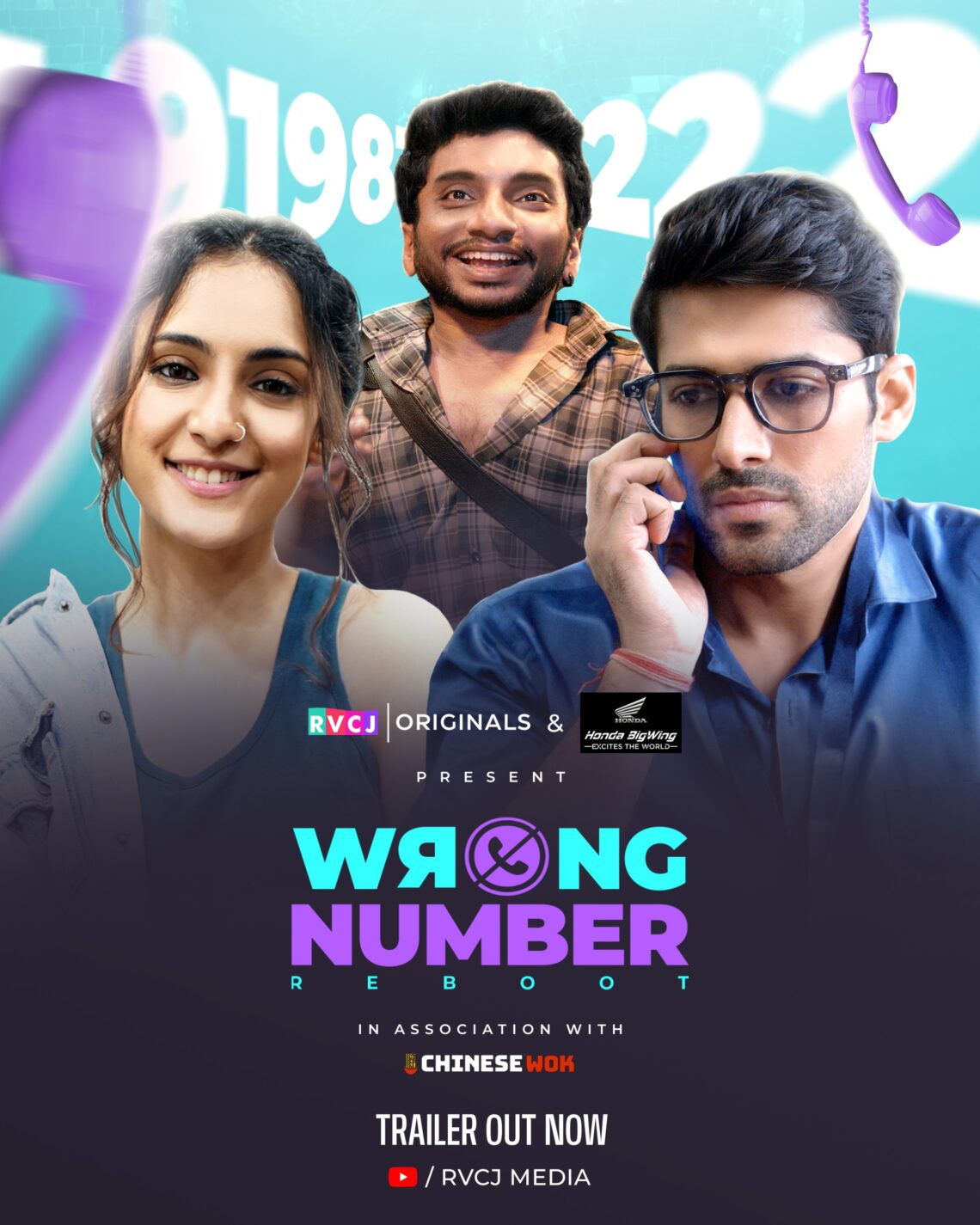 This Diwali, RVCJ & Honda, in Association with Chinese Wok, Unveil 'WRONG NUMBER REBOOT' – A Perfect Blend of Love, Laughter, & Entertainment