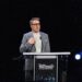 Avengers: Endgame Cast Net Worth 2026: Richest Avengers Ranked Robert Downey Jr. speaking on stage at D23 Expo 2019