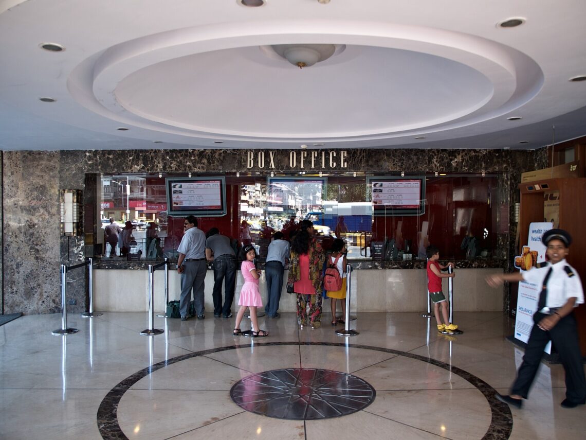Box Office Numbers Explained: Gross vs Net vs Share in Indian Cinema Ticket counters at Metro Cinema in Mumbai