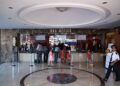 Ticket counters at Metro Cinema in Mumbai