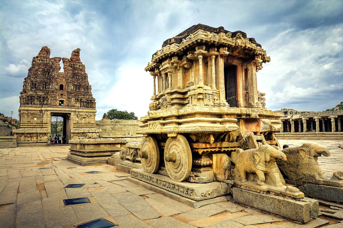 Hampi Travel Guide: What to See, How to Reach and Where to Stay Stone chariot at the Vittala Temple in Hampi, Karnataka