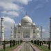 The Taj Mahal in Agra, a UNESCO World Heritage Site