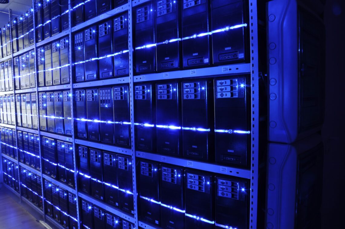 What Is a Large Language Model (LLM)? A Plain-English Guide Rows of servers in a data centre