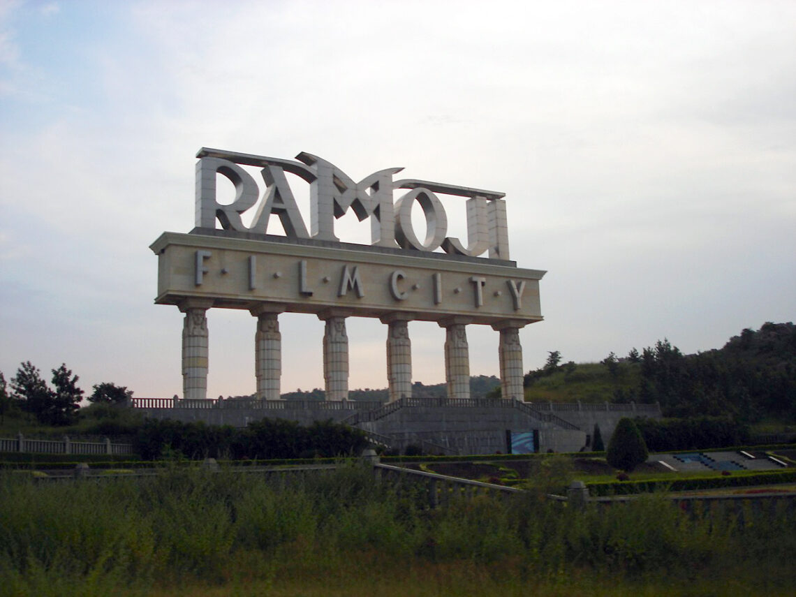 What Is a Pan-India Film? How South Indian Cinema Went National Entrance sign of Ramoji Film City in Hyderabad