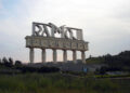 Entrance sign of Ramoji Film City in Hyderabad