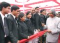 Dr A.P.J. Abdul Kalam interacting with students in Jodhpur, 2004