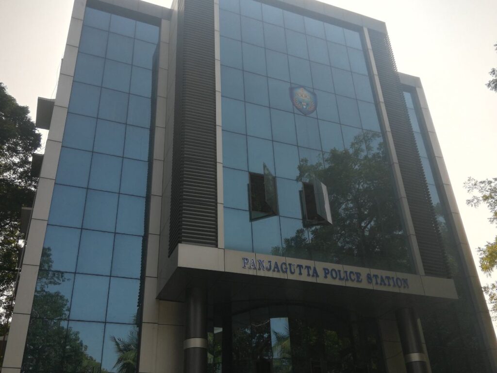 How to Block a Lost or Stolen Phone on Sanchar Saathi (CEIR) Panjagutta Police Station building in Hyderabad