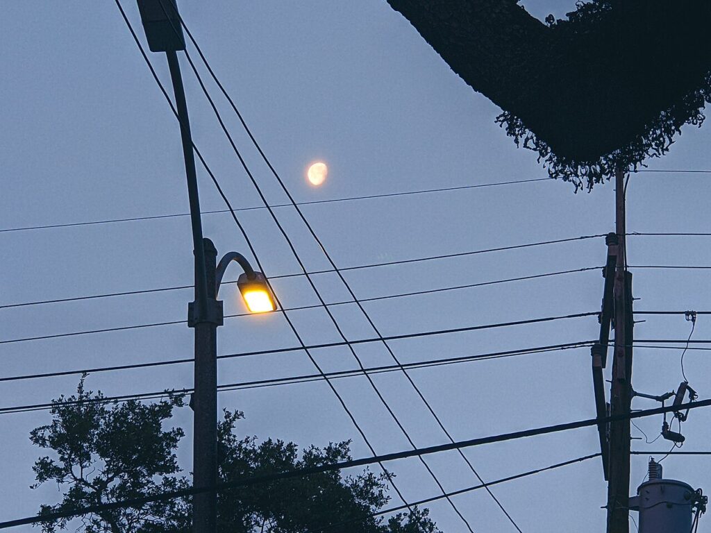 A glowing moon lamp, one of the fun home products featured in this list