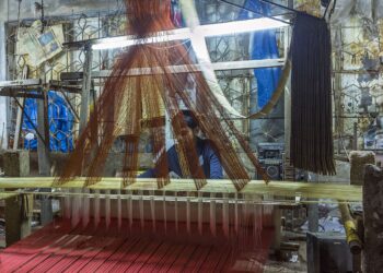 Handloom weaving, one of India's GI-tagged crafts