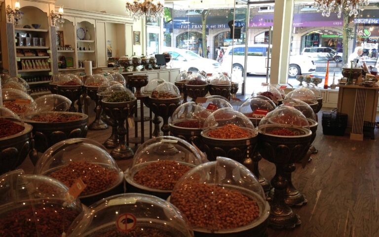 How to store dry fruits: assorted nuts and dried fruits on display