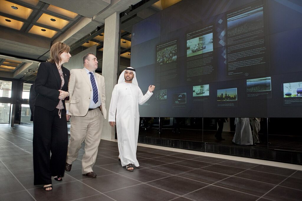 Khalifa University campus in Abu Dhabi, United Arab Emirates