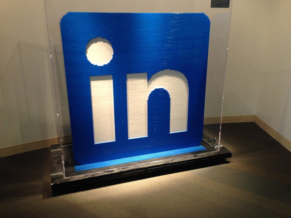 How to Remove a Job Post on LinkedIn: Close It on Desktop or App LinkedIn logo sculpture at the LinkedIn office in Mountain View